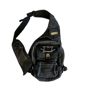 Eurosport Canvas Urban Sling Crossbody Backpack Bag